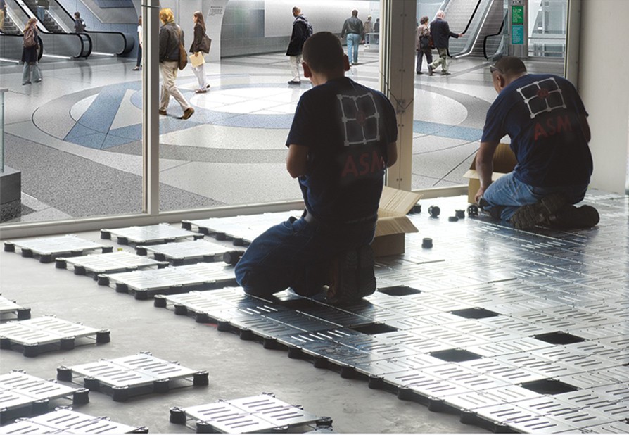 Ultra Low Fixed Height Wire Management System